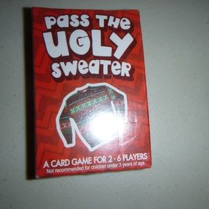 "Pass the Ugly Sweater" Card Game 2-6 Players  Office Family Party CRISTMAS Fun